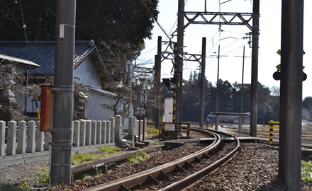 曲線半径最小ポイントの写真