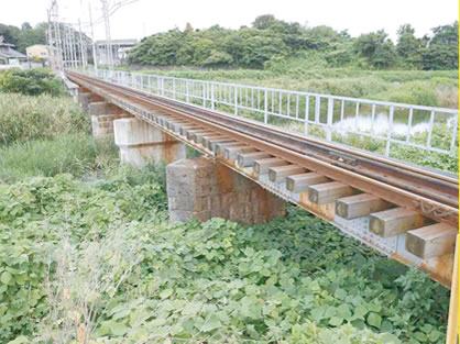 茶屋川橋梁の写真2