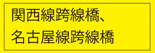 関西線跨線橋・名古屋線跨線橋