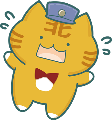 こまった顔のホクちゃん