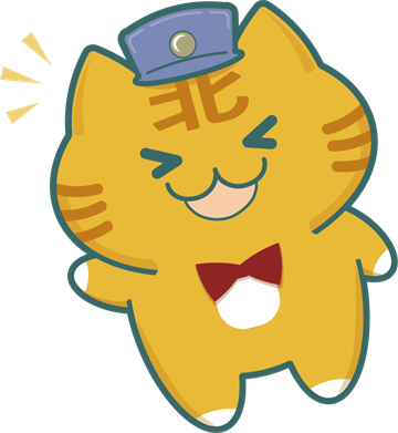うれしそうなホクちゃん